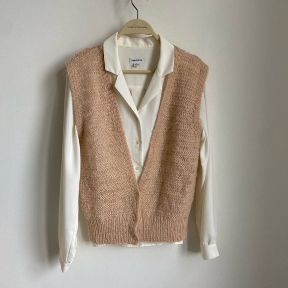 Hand knitted vest - Picture 1 of 5